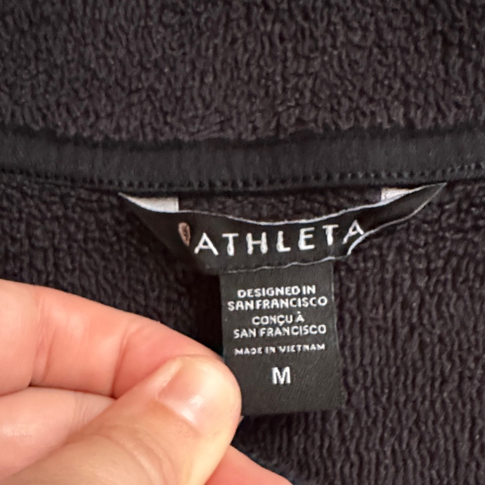 Athleta crossover mock neck sweatshirt - Picture 7 of 11